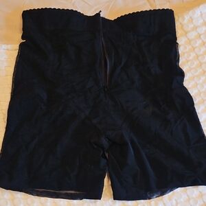 Black High-Waisted Shapewear Shorts
